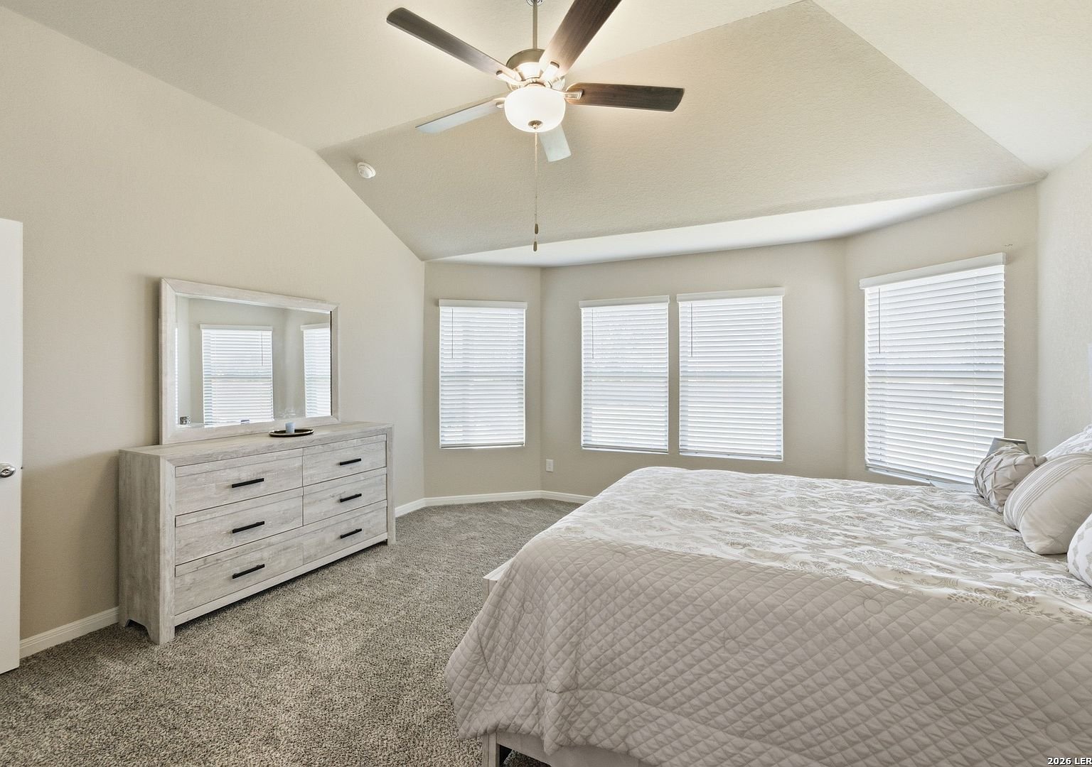 Primary bedroom and dresser